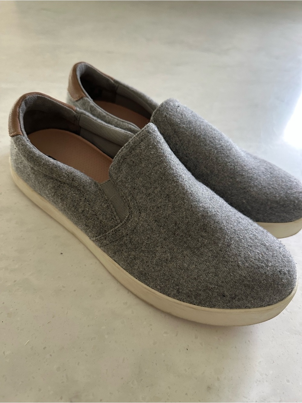 Dr. Scholl's BeFree Gray Slip-On Shoes Size 9